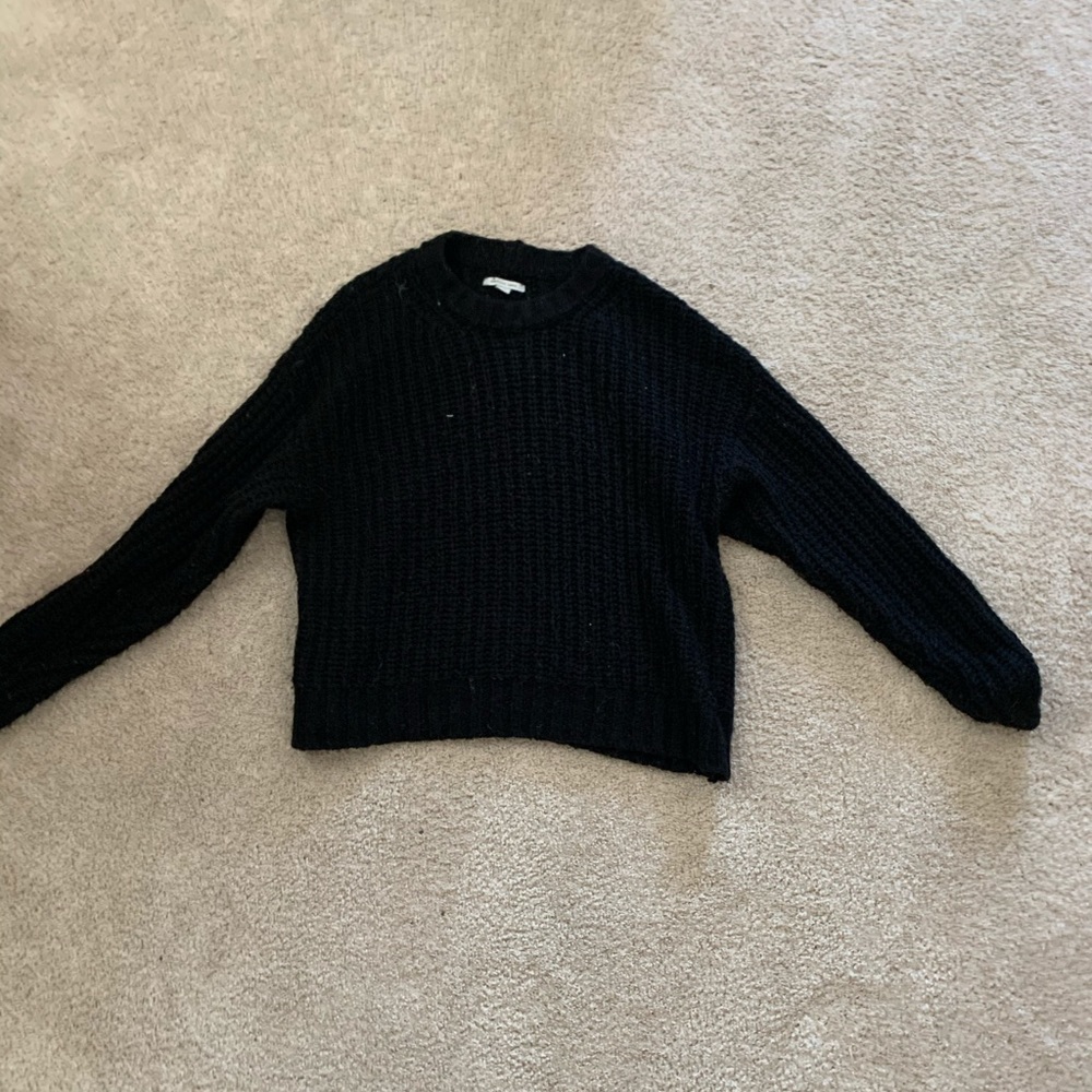 Black sweater
